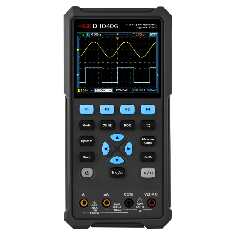 Осциллограф-мультиметр RGK DHO40G