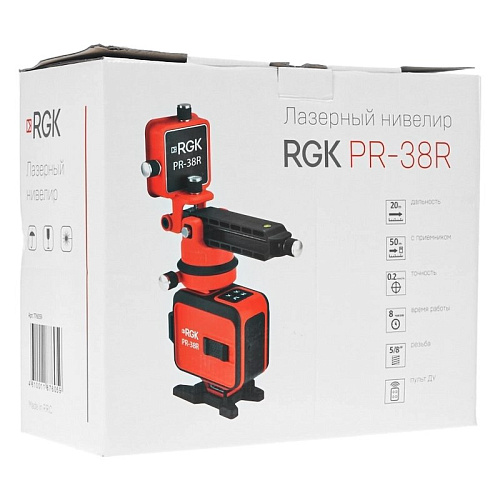 Лазерный нивелир RGK PR-38R