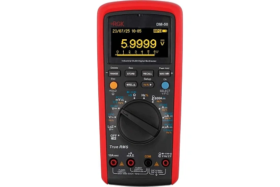 Цифровой мультиметр RGK DM-50 + поверка