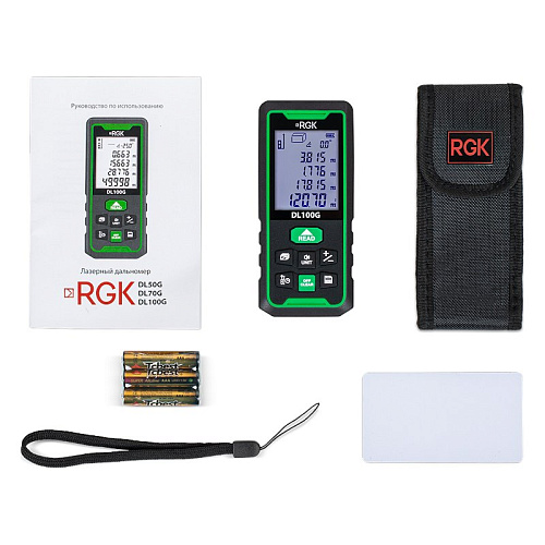 Лазерный дальномер RGK DL100G