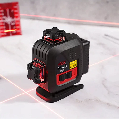 Лазерный уровень RGK PR-4D Red