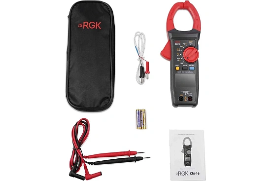 Токоизмерительные клещи RGK CM-16 + поверка