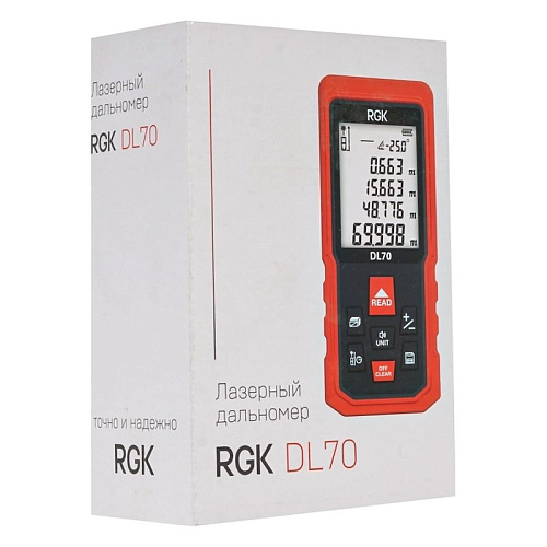 Лазерный дальномер RGK DL70