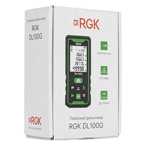 Лазерный дальномер RGK DL100G