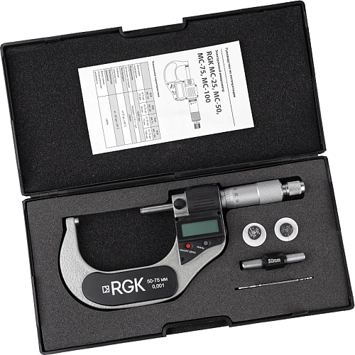 Электронный микрометр RGK MC-75