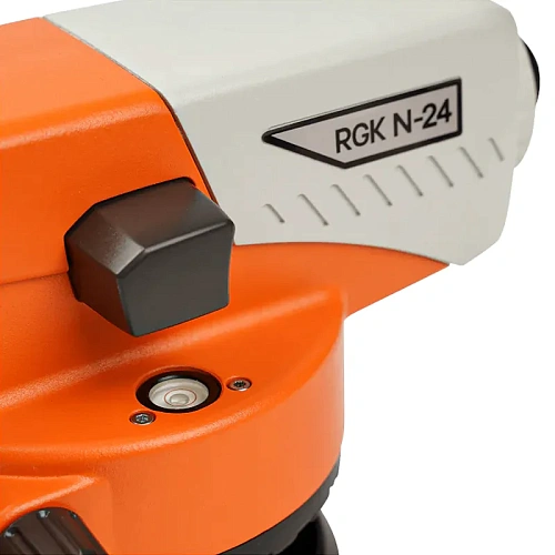 Комплект оптический нивелир RGK N-24 с поверкой + штатив S6-N и рейка AMO S4