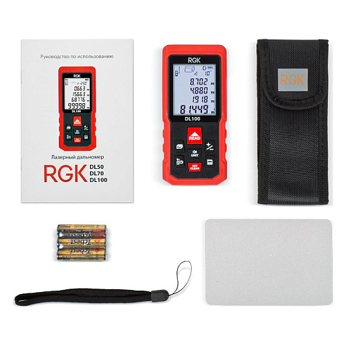 Лазерный дальномер RGK DL100