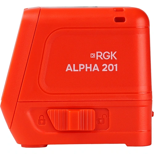 Лазерный уровень RGK ALPHA 201с красным лучом