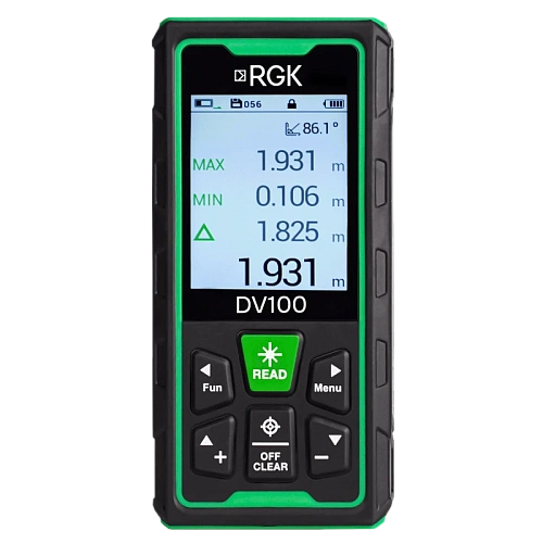 Лазерный дальномер с видоискателем RGK DV100