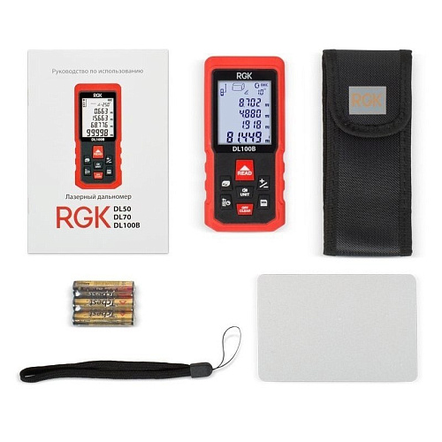 Лазерный дальномер RGK DL100B